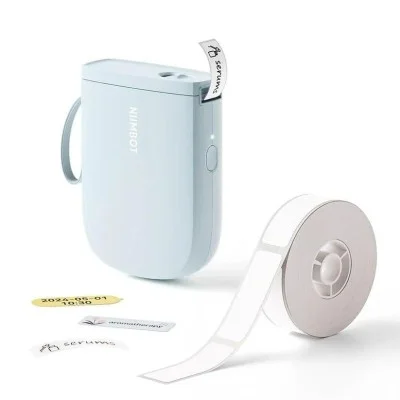 NIIMBOT D11 0.5 Inch Label Maker Machine with Tape - Blue